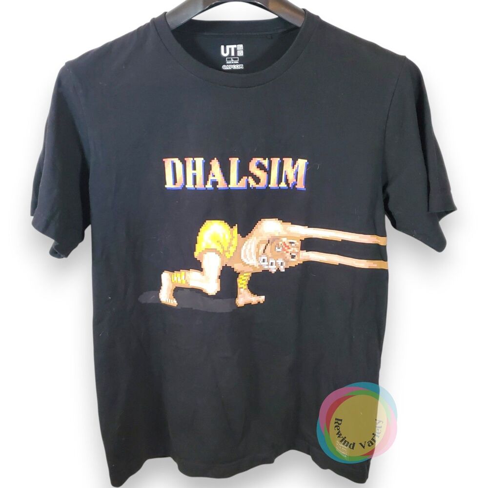 Uniqlo UT Capcom Street Fighter Dhalsim Tee L